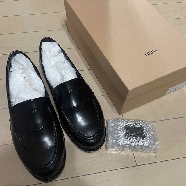 OHGA ローファー ビジュー - 通販 - guianegro.com.br