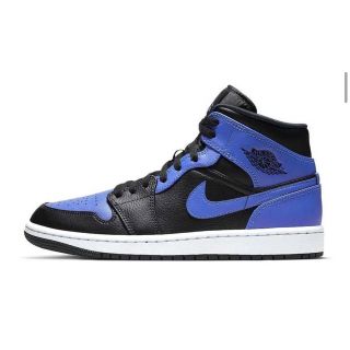 ジョーダン(Jordan Brand（NIKE）)のAIR JORDAN 1 MID "HYPER ROYAL" 28.5cm(スニーカー)