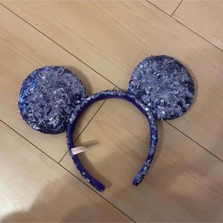 ディズニー(Disney)のディズニーカチューシャ　スパンコール(キャラクターグッズ)