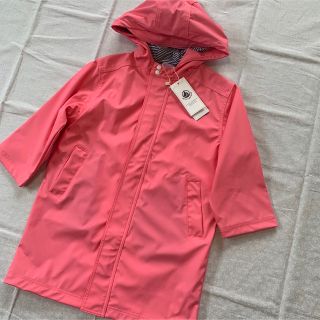 プチバトー(PETIT BATEAU)のプチバトー　ヨットパーカー　4ans 新品ピンク(ジャケット/上着)