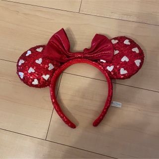 ディズニー(Disney)のディズニーカチューシャ　スパンコール(キャラクターグッズ)