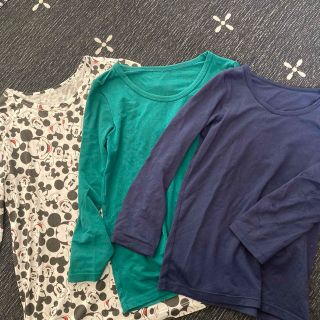 ユニクロ(UNIQLO)のUNIQLO ユニクロ　ヒートテック　100 110 3枚セット(下着)