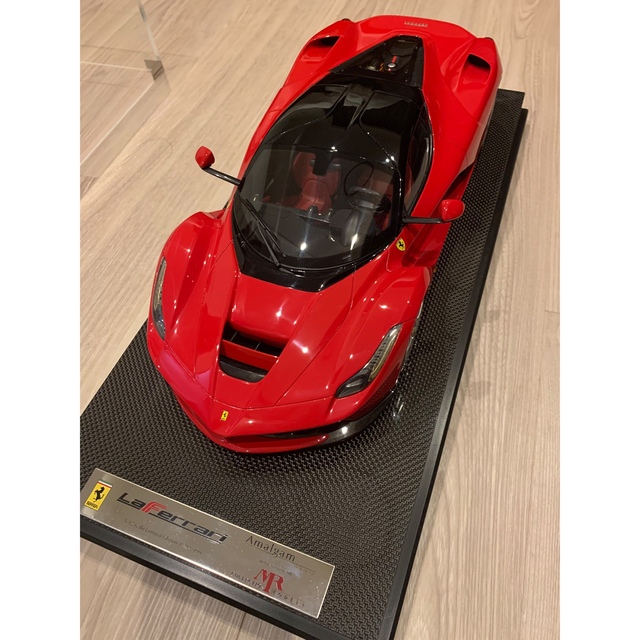 Ferrari(フェラーリ)の完全品　アマルガム＆MRラフェラーリ　1:12スケール  エンタメ/ホビーのおもちゃ/ぬいぐるみ(模型/プラモデル)の商品写真