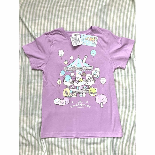 サンエックス(サンエックス)のすみっコぐらし　半袖Tシャツ キッズ/ベビー/マタニティのキッズ服女の子用(90cm~)(Tシャツ/カットソー)の商品写真