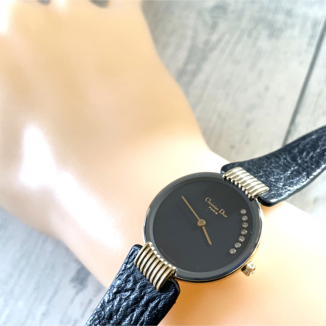 希少】Christian Dior ディオール 腕時計 ブラックムーン | labiela.com