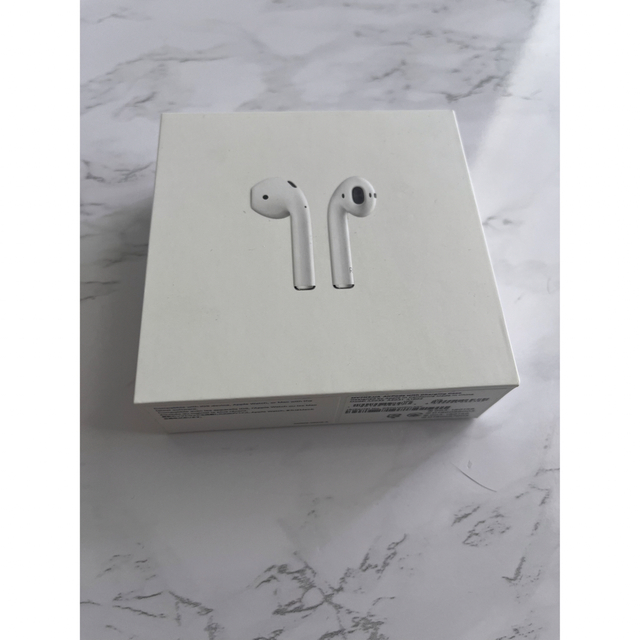 Apple - AirPods エアポッツ イヤホン 第2世代 Appleの+mu-8.com