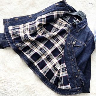 プチギフト 美品 DOLCE&GABBANAドルガバ デニム ジャケット チェック