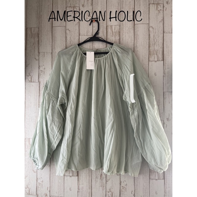 AMERICAN HOLIC - 新品タグ付き！アメリカンホリック ミント シアー