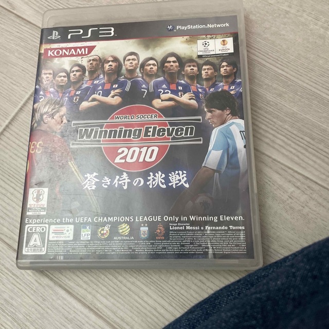 PlayStation3(プレイステーション3)のワールドサッカー ウイニングイレブン 2010 蒼き侍の挑戦 PS3 エンタメ/ホビーのゲームソフト/ゲーム機本体(家庭用ゲームソフト)の商品写真