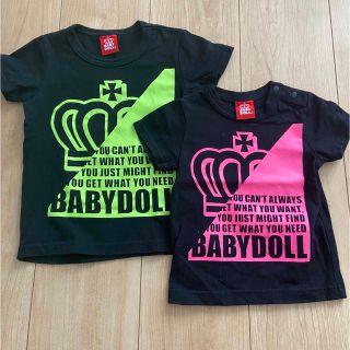 ベビードール(BABYDOLL)のBABYDOLL 半袖 Tシャツ 80cm 100cm(Ｔシャツ)