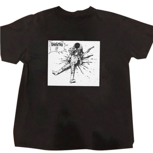 【残りわずか】AKIRA アキラ Tシャツ ヤマガタ YAMAGATA 黒　XL メンズのトップス(Tシャツ/カットソー(半袖/袖なし))の商品写真