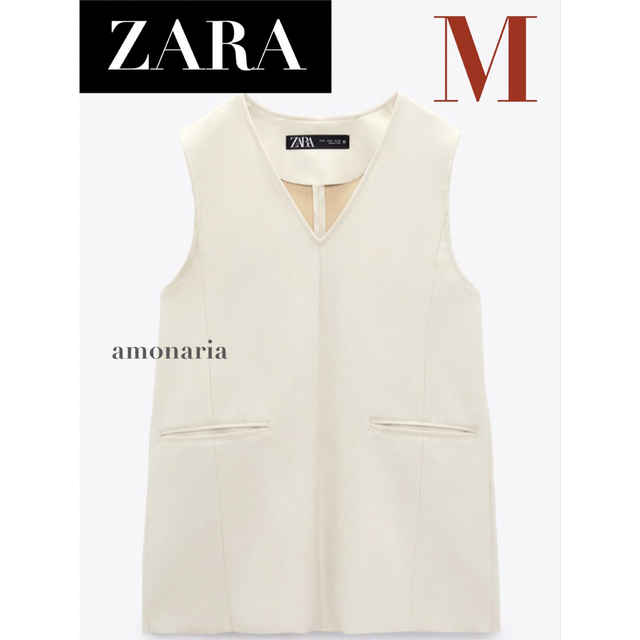 新品/未着用】ZARA ボタンフェイクスエードベスト スエードベスト ベスト 安価 darshnam.com