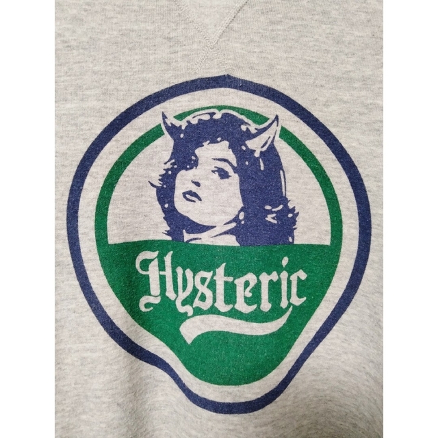 HYSTERIC GLAMOUR(ヒステリックグラマー)のHYSTERIC GLAMOUR ヒステリックグラマー 薄手スウェットロンＴ メンズのトップス(スウェット)の商品写真