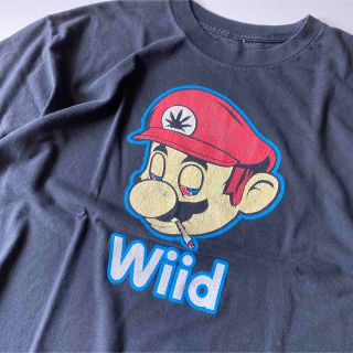 00s Vintage Wiid マリオ Tシャツ XLの通販 by 😋|ラクマ