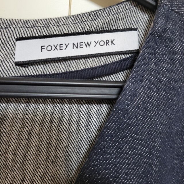 美品FOXEYNEW YORK　デニムワンピース　40