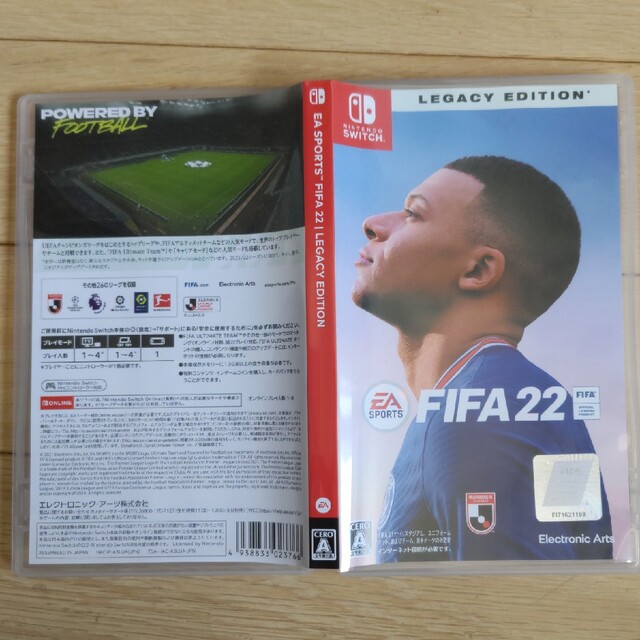 Nintendo Switch(ニンテンドースイッチ)のFIFA 22 Legacy Edition Switch エンタメ/ホビーのゲームソフト/ゲーム機本体(家庭用ゲームソフト)の商品写真