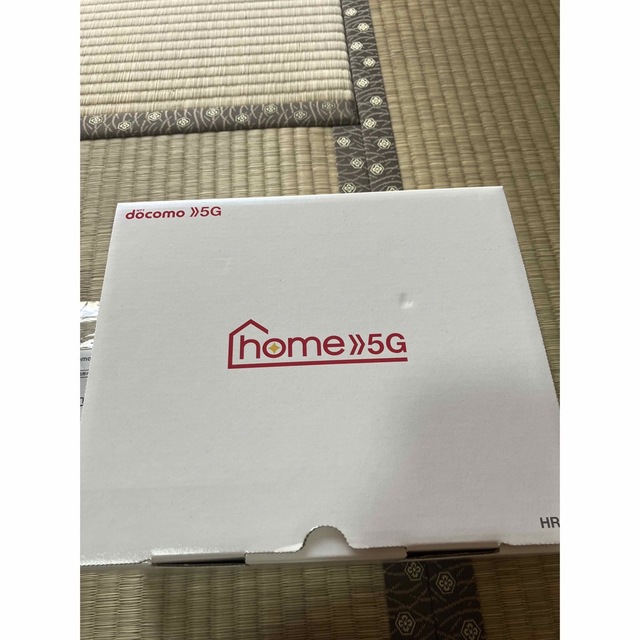 SHARP home 5G HR01 ダークグレー