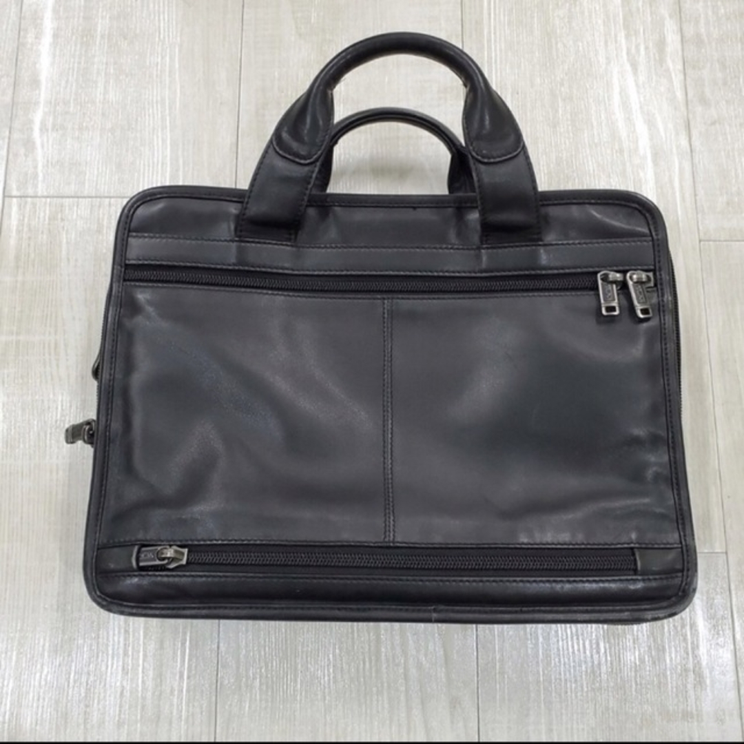 TUMI 2way レザー ビジネス バッグ ブリーフケース ショルダーバッグ