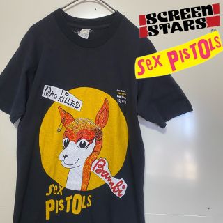 スクリーンスターズ(SCREEN STARS)のスクリーンスターズ　バンT ピストルズ　バンビ　プリント　シングルステッチ　S(Tシャツ/カットソー(半袖/袖なし))