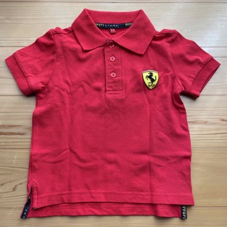 Ferrariフェラーリ 限定エボリューションlogo キッズ7/8 Tシャツ