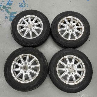 ダンロップ(DUNLOP)の三菱EKワゴンスタッドレスタイヤホイル付145/80R13 軽自動車全般(タイヤ・ホイールセット)