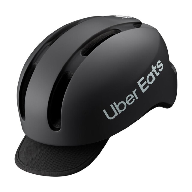 ウーバーイーツ (Uber Eats)キャンバス アーバン ヘルメット ブラック スポーツ/アウトドアの自転車(ウエア)の商品写真