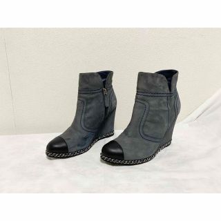 シャネル ショートブーツ ブーツ(レディース)の通販 600点以上 シャネル ショートブーツ ブーツ(レディース)の通販 600点以上