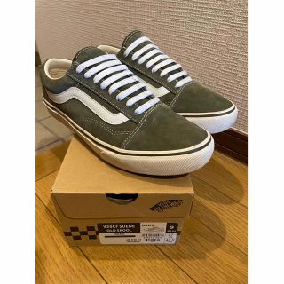 ヴァンズ(VANS)のvans old skool suede カーキ us9 27cm 元箱(スニーカー)