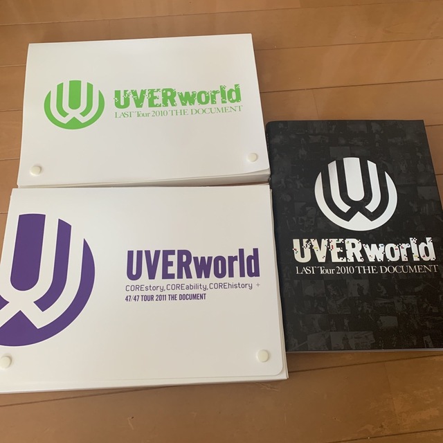 UVERworld ツアードキュメントブック エンタメ/ホビーのタレントグッズ(ミュージシャン)の商品写真