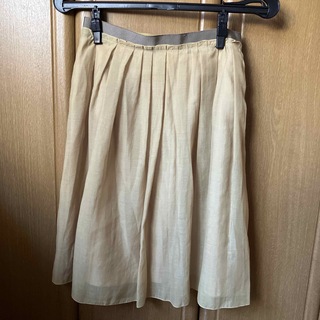 夏物スカート(ひざ丈スカート)