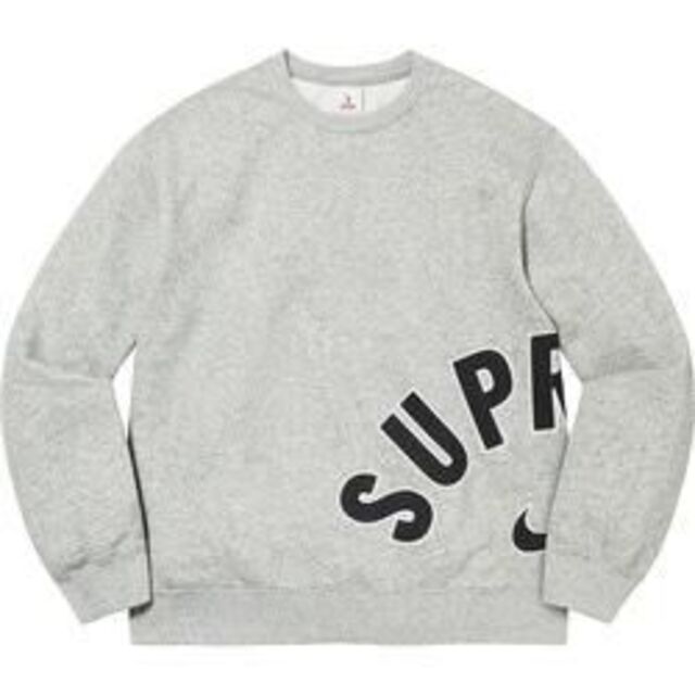 Supreme Nike Arc Crewneck Heather Grey S