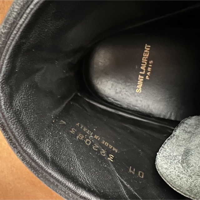 Saint Laurent(サンローラン)の専用saint laurent スタッズスニーカー ブラック 41 26.5cm メンズの靴/シューズ(スニーカー)の商品写真