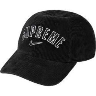 シュプリーム(Supreme)のSupreme Nike Arc Corduroy 6-Panel Black(キャップ)