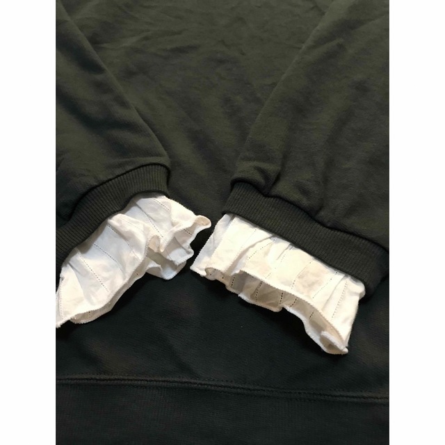 STUDIO CLIP(スタディオクリップ)の💕スタディオクリップ❽💕Ｍサイズ襟袖フリルトレーナー💕 レディースのトップス(トレーナー/スウェット)の商品写真