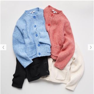 ユニクロ(UNIQLO)のニットショートジャケット(ニット/セーター)