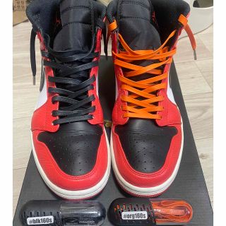 ジョーダン(Jordan Brand（NIKE）)のair Jordan 1 retro high"max orange"28.0(スニーカー)