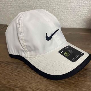 ナイキ(NIKE)のナイキ キッズ キャップ ホワイト メッシュ エアロビル 白 帽子 NIKE(帽子)