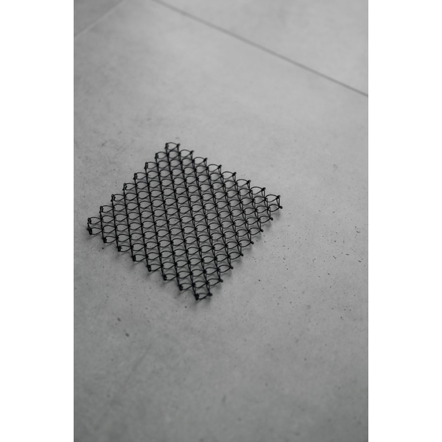 まとめ買いでお得 wanderout WIRE POT STAND BLACK 鍋敷き ブラック