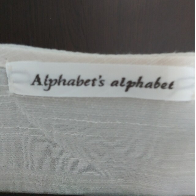 Alphabet's Alphabet(アルファベットアルファベット)のAlphabet Alphabetsのトップス レディースのトップス(その他)の商品写真