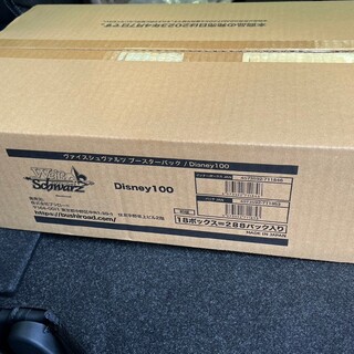 ヴァイスシュヴァルツ(ヴァイスシュヴァルツ)のヴァイスシュヴァルツ ブースターパック/Disney100　1カートン未開封(Box/デッキ/パック)