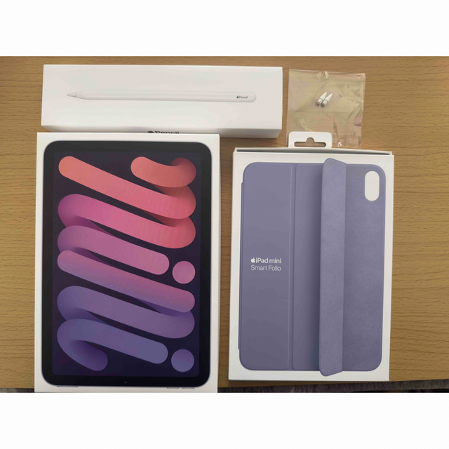 iPad - iPad mini6・Apple Pencil・純正ペン替先・純正ケース セットの