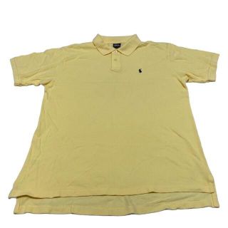 ポロラルフローレン(POLO RALPH LAUREN)のPOLO by Ralph Lauren ☆ ポロシャツ 黄色　イエロー　XL(ポロシャツ)