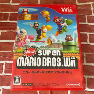 ニンテンドウ(任天堂)のNew スーパーマリオブラザーズ Wii(家庭用ゲームソフト)