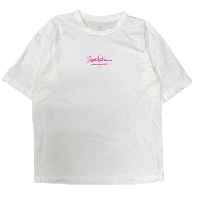 uniform experiment(ユニフォームエクスペリメント)のuniform experiment FRAGMENT グラフィティ Tシャツ メンズのトップス(Tシャツ/カットソー(半袖/袖なし))の商品写真