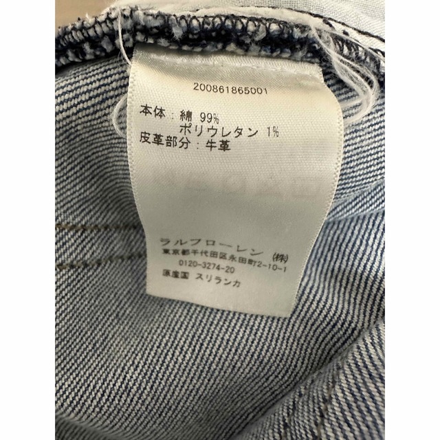 POLO RALPH LAUREN(ポロラルフローレン)の【美品】Lauren Ralph Lauren リラックステーパードデニム レディースのパンツ(デニム/ジーンズ)の商品写真