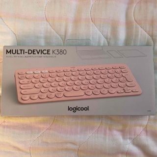 ロジクール(Logicool)のLogicool Bluetooth キーボード K380 RO 新品　ピンク(PC周辺機器)