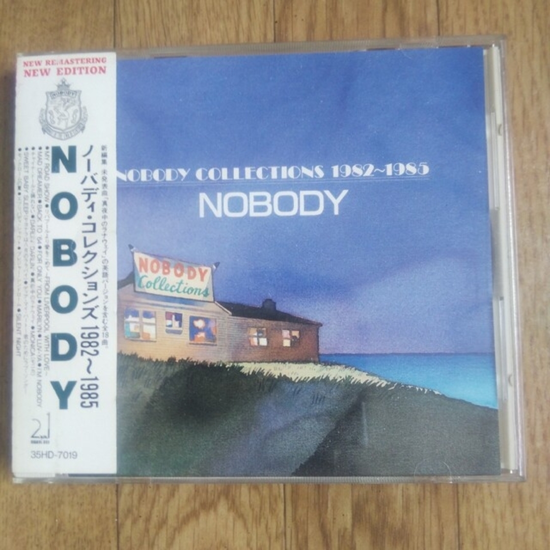 貴重CD/ NOBODY COLECTIONS 1982〜1985（18曲入）