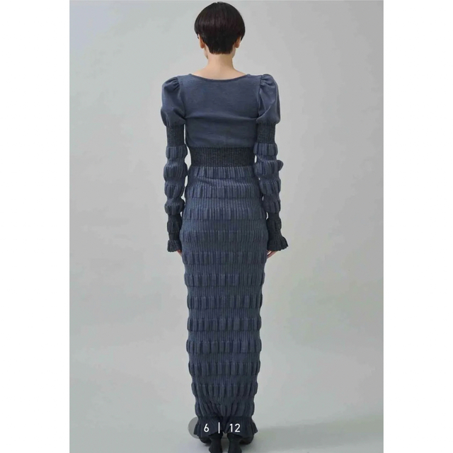 fetico STRIPE RIB KNIT DRESS 【500円引きクーポン】 seventpro.ru