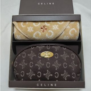 セリーヌ(celine)の未使用☆　CELINE　ポーチ　ハンカチ(ポーチ)