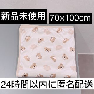 【新品未使用】フタフタ　クマ　ブランケット　防寒　あったか　ボア　もこもこ(毛布)